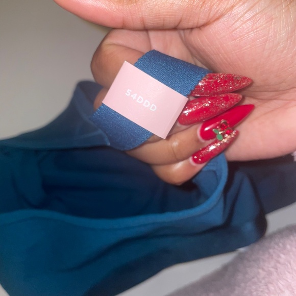 Cacique 54DDD White Cotton LL No Wire Scoop Bra Comfort Adiustable Strap - Picture 3 of 5